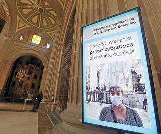 Comienza mañana acceso a misas en iglesias