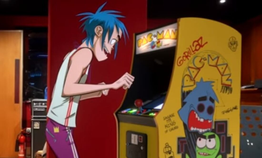 Gorillaz. Foto: Captura video