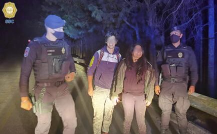 Rescatan a dos jóvenes extraviados en el El Pico del Águila, en Tlalpan