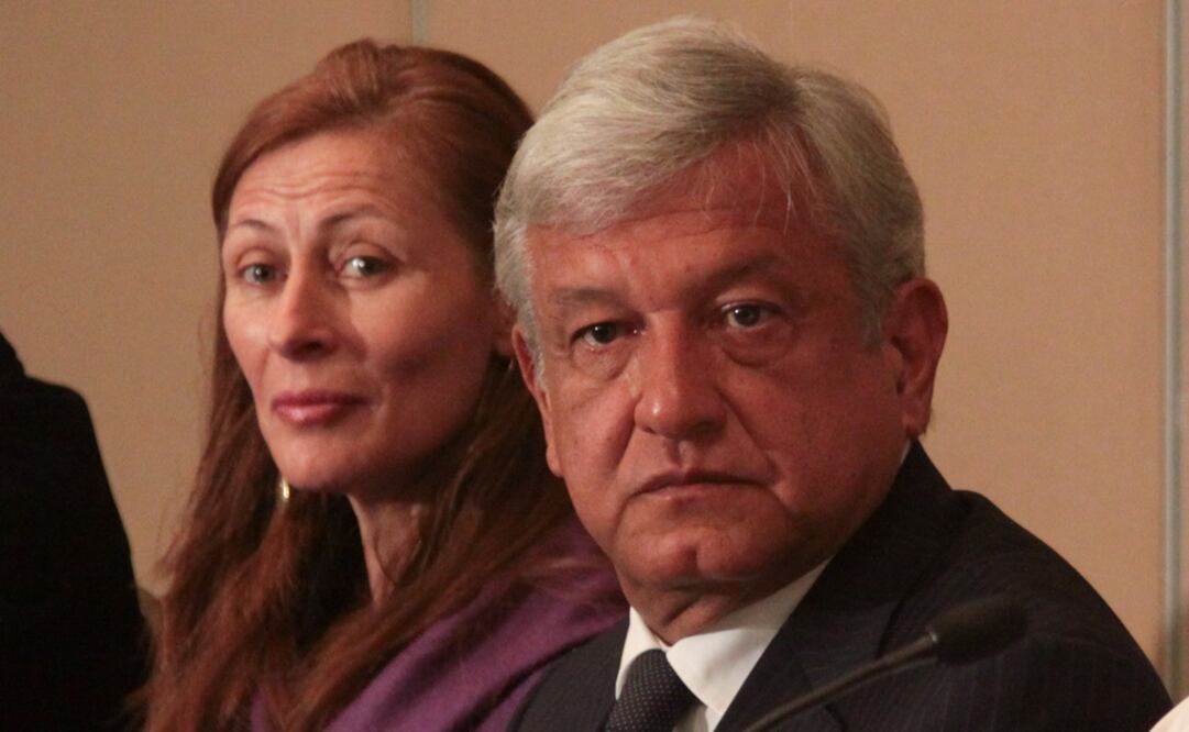 Tatiana Clouthier junto al ahora presidente Andrés Manuel López Obrador (FOTO: ARCHIVO. EL UNIVERSAL)