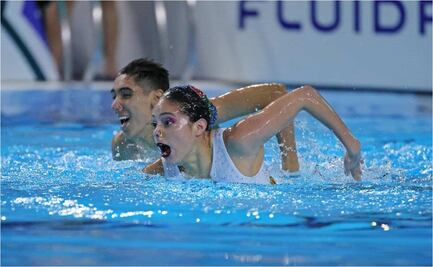 México gana medalla de plata en Campeonato Mundial Juvenil de Natación Artística en Perú