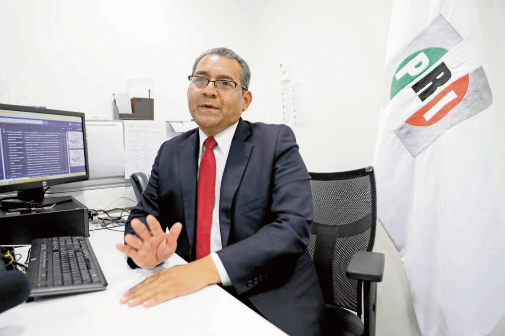 Alberto Jiménez Merino Abanderado del PRI al gobierno de Puebla (JUAN CARLOS REYES. EL UNIVERSAL)