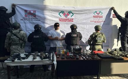 Detienen a hijo de exalcalde de Comitán, Chiapas; le hallan armas y drogas en cateo