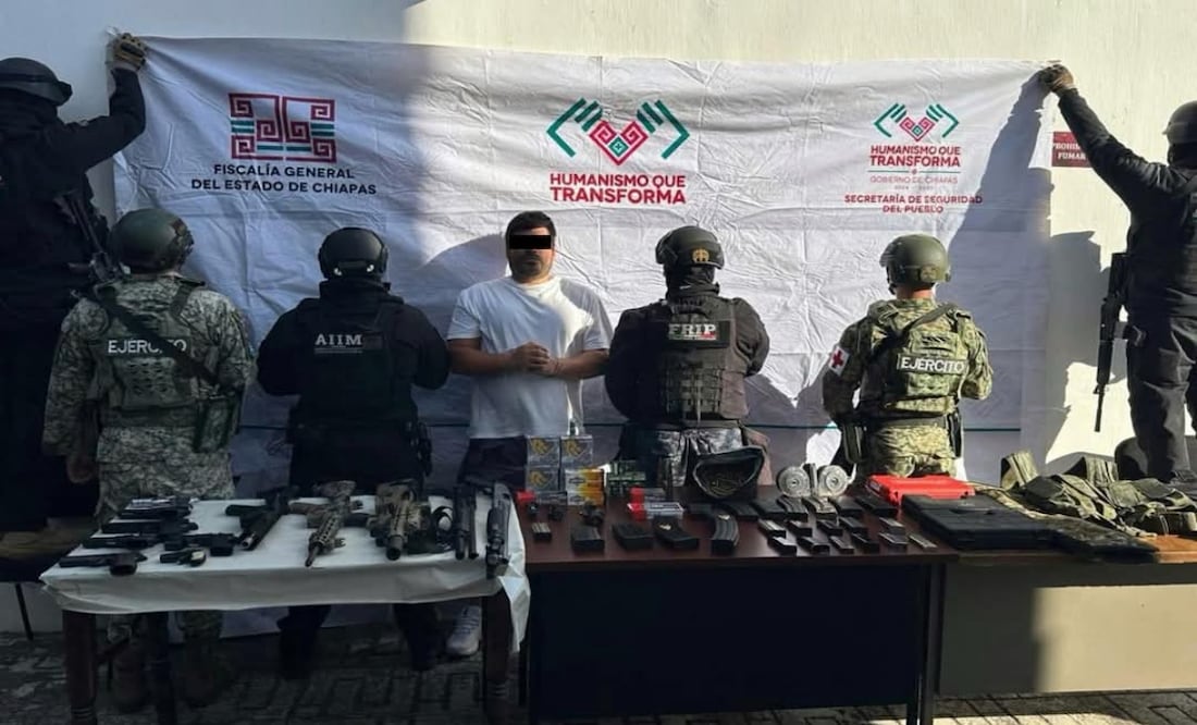 Detienen a hijo de exalcalde de Comitán, Chiapas; le hallan armas y drogas en cateo | El Universal