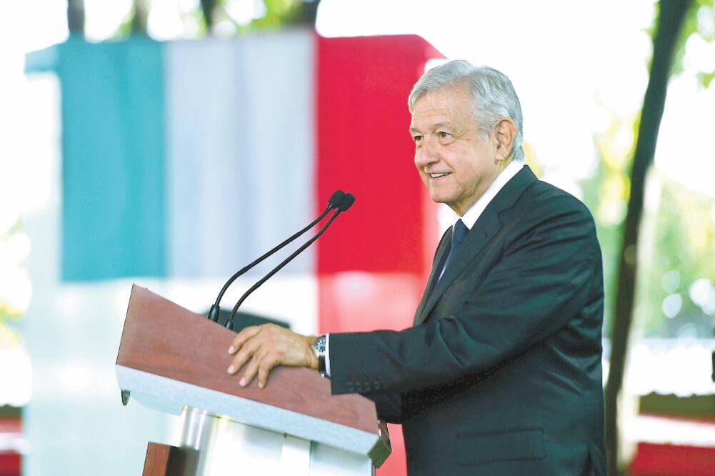 Llamado. El presidente Andrés Manuel López Obrador pidió esperar a que los tribunales resuelvan el caso BC. Foto: PRESIDENCIA
