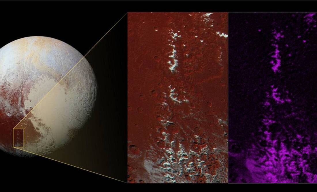 Cthulhe mide aproximadamente 3 mil kilómetros de largo y 750 kilómetros de ancho. Foto: NASA