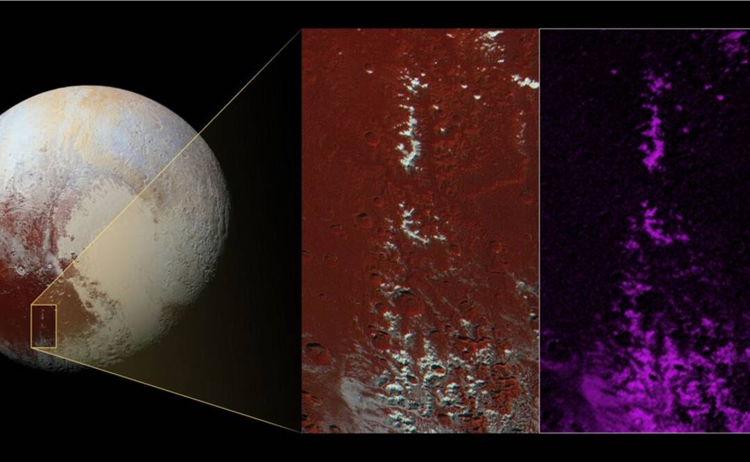 Cthulhe mide aproximadamente 3 mil kilómetros de largo y 750 kilómetros de ancho. Foto: NASA