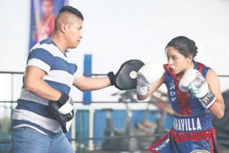 La Maravilla. Boxeadora de la policía CDMX