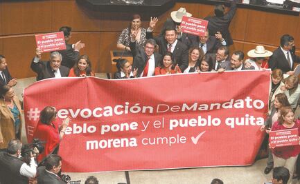 Propone Monreal Ley de Revocación de Mandato