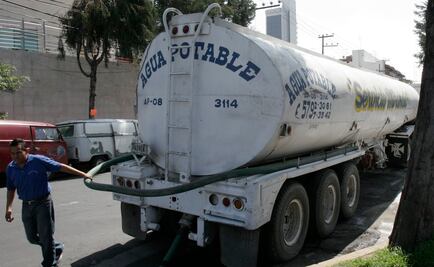 Gobierno de CDMX dispondrá 600 pipas por recorte de agua en noviembre: Amieva