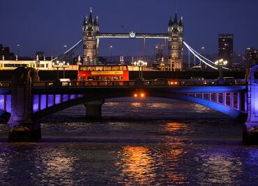 Mapa. Los sitios de los incidentes en Londres