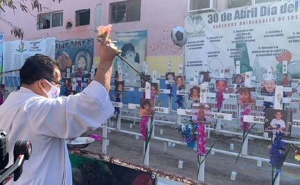 Con misa y globos, recuerdan a las 49 niñas y niños que murieron en la Guardería ABC
