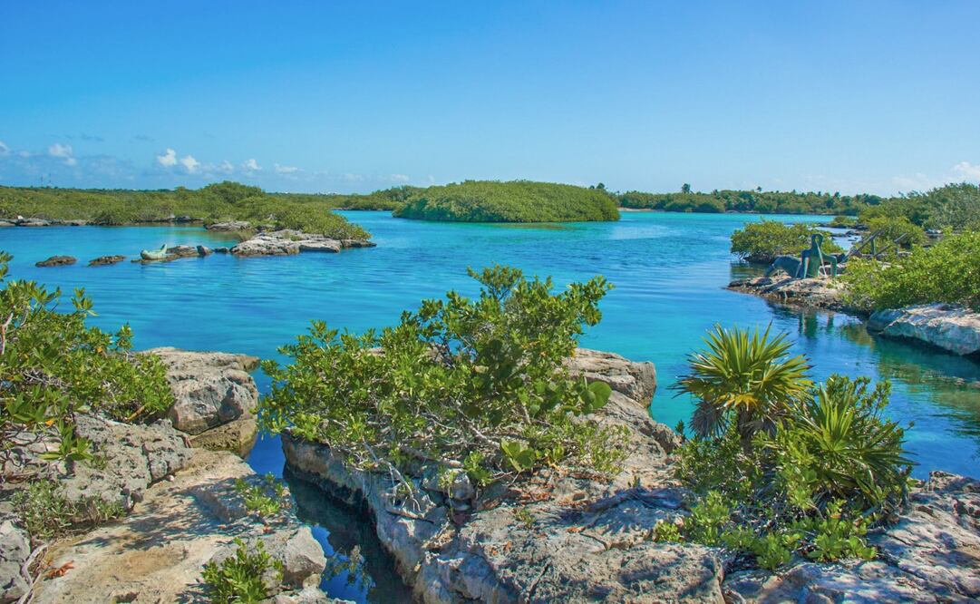 Por lo general, la profundidad de la laguna Yal Kú no sobrepasa los tres metros. Foto: Consejo de Promoción Turística de Quintana Roo