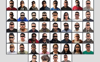 Suman 44 detenidos por hacerse pasar como agentes de la Fiscalía y otras corporaciones del Edomex; bajo amenazas, exigían dinero a sus víctimas