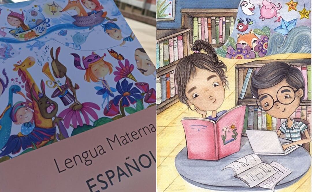 Rediseño de libros de texto gratuito. Foto: Twitter 