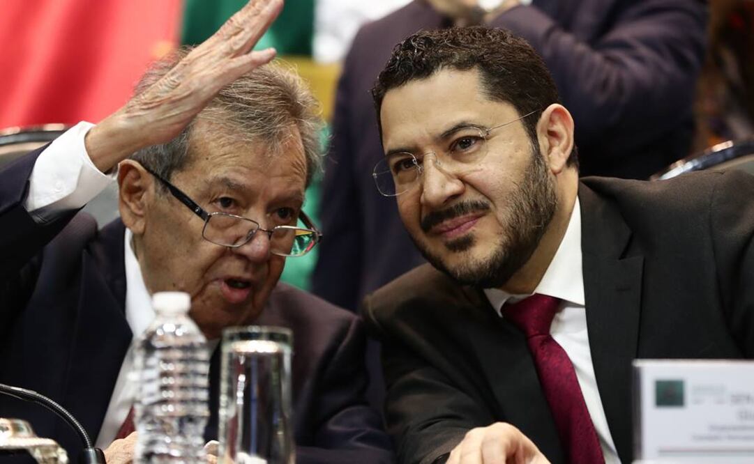 Los presidentes de ambas Cámaras, el senador Martí Batres y el diputado Porfirio Muñoz Ledo, serán los encargados de dar la bienvenida a los ponentes (Foto: Archivo)