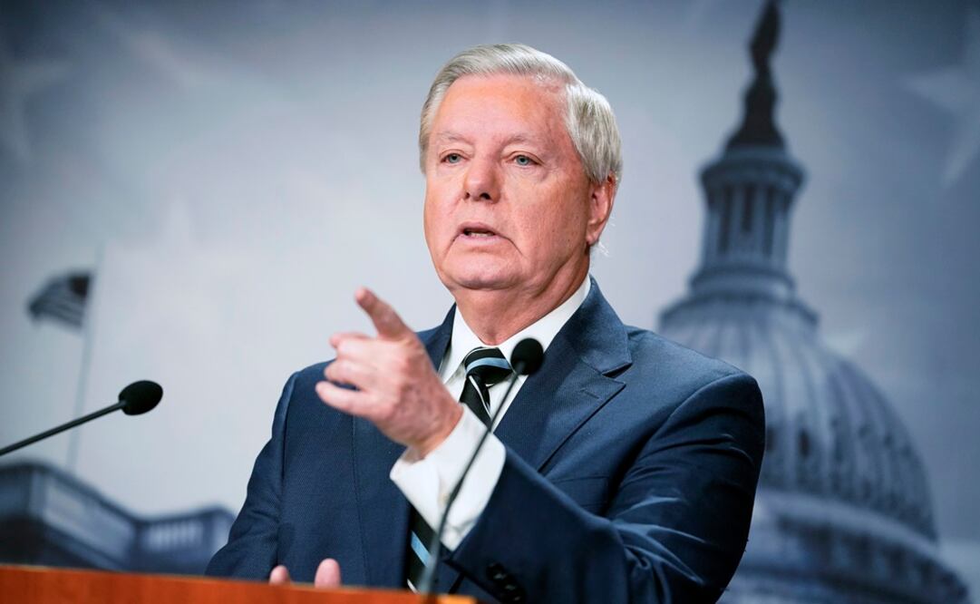 Senador estadounidense republicano Lindsey Graham. Foto: AP