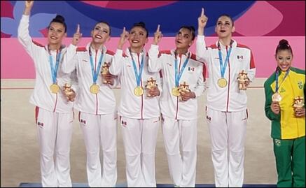 Gimnasia rítmica da oro a México en Panamericanos