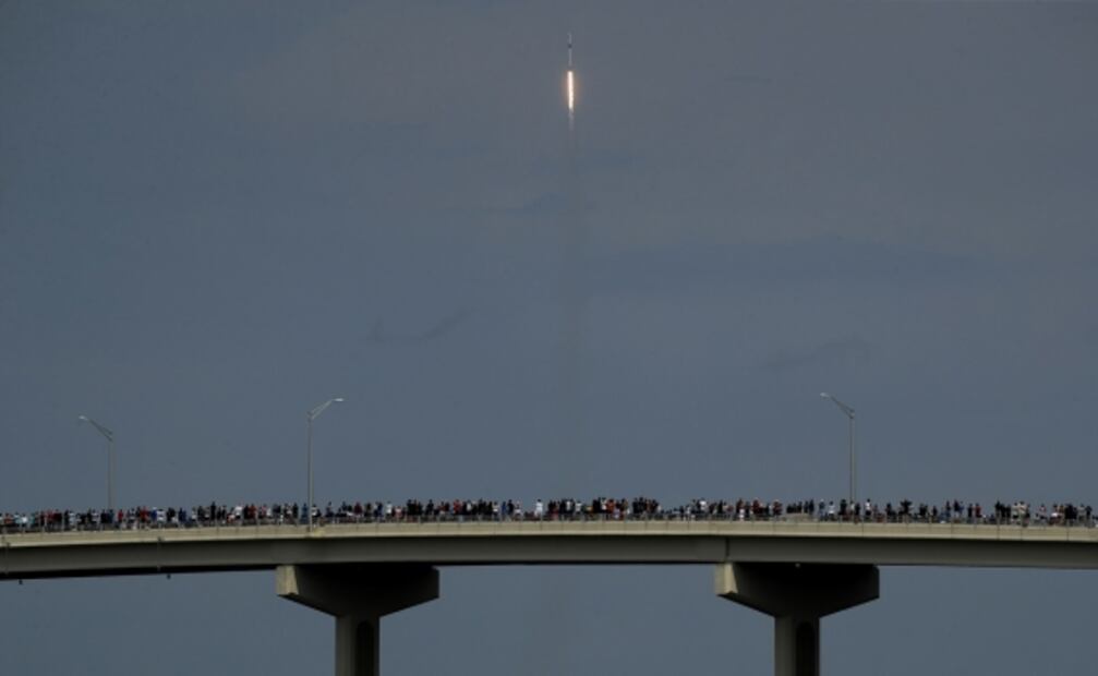 Las mejores fotos del lanzamiento de SpaceX y la NASA