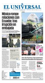 Portada impresa del 06 de abril del 2024