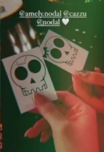 Con este pequeño detalle la madre del artista dio a conocer el nombre de su segunda nieta. Foto: Instagram