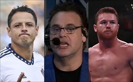 Canelo Álvarez y Chicharito Hernández opinan sobre David Faitelson: "Ese cab... no tiene remedio"