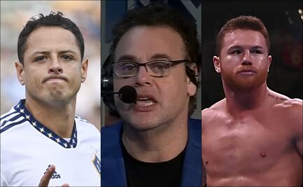 Canelo Álvarez y Chicharito Hernández opinan sobre David Faitelson: "Ese cab... no tiene remedio"