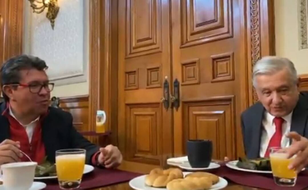 AMLO se reúne con Monreal para analizar reforma a pensiones