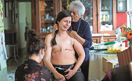 Sandra le dice "jódete al cáncer"