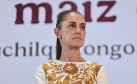Sheinbaum defiende a Murat ante abucheos en Oaxaca; "hay que reconocer lo bueno de las personas", dice