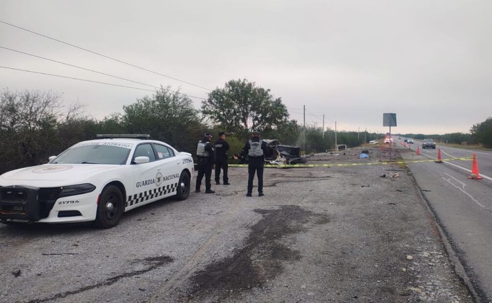 Accidentes en carretera Zaragoza-Ciudad Victoria dejan 12 muertos; tres eran menores.
Foto: Especial.