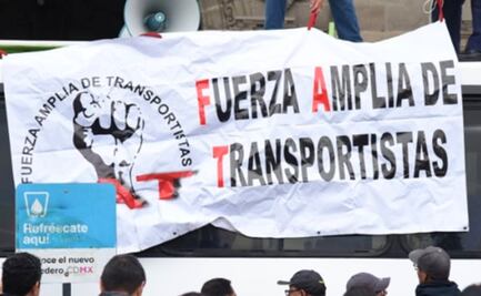Transportistas exigen que tarifa aumente 2 pesos en CDMX; advierten afectaciones por Covid-19