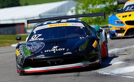 Martín Fuentes se lleva el 2do lugar del GTA Pirelli World Challenge en Canadá