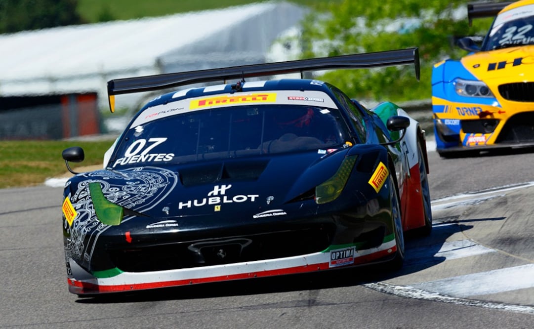 Martín Fuentes se lleva el 2do lugar del GTA Pirelli World Challenge en Canadá