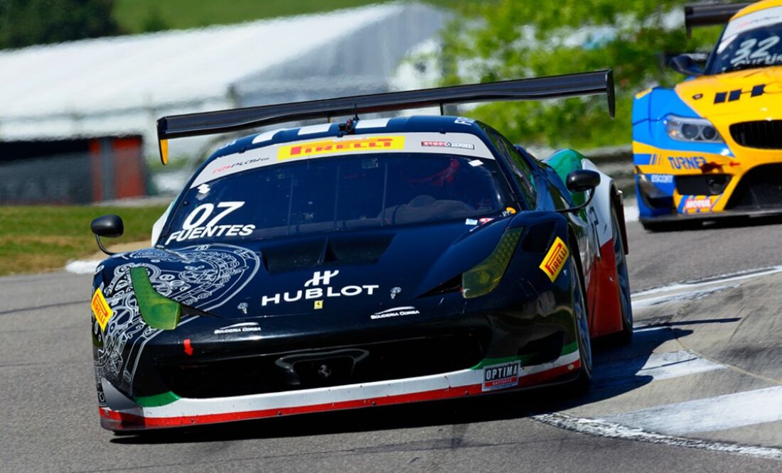 Martín Fuentes se lleva el 2do lugar del GTA Pirelli World Challenge en Canadá
