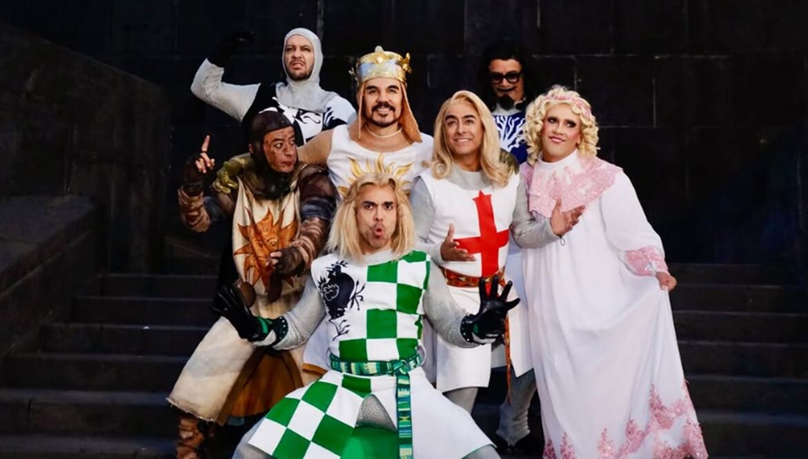 "Spamalot", obra producida por Alejandro Gou.
Foto: Instagram