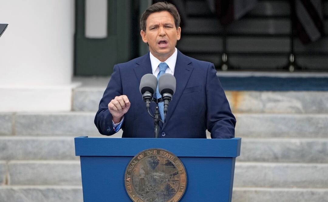 Gobernador de Florida, Ron DeSantis. Foto: AP
