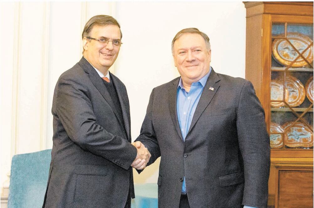 Marcelo Ebrard se reunirá con su homólogo Mike Pompeo, en el último día de plazo que Trump estableció para contener la migración. Foto: ARCHIVO EL UNIVERSAL