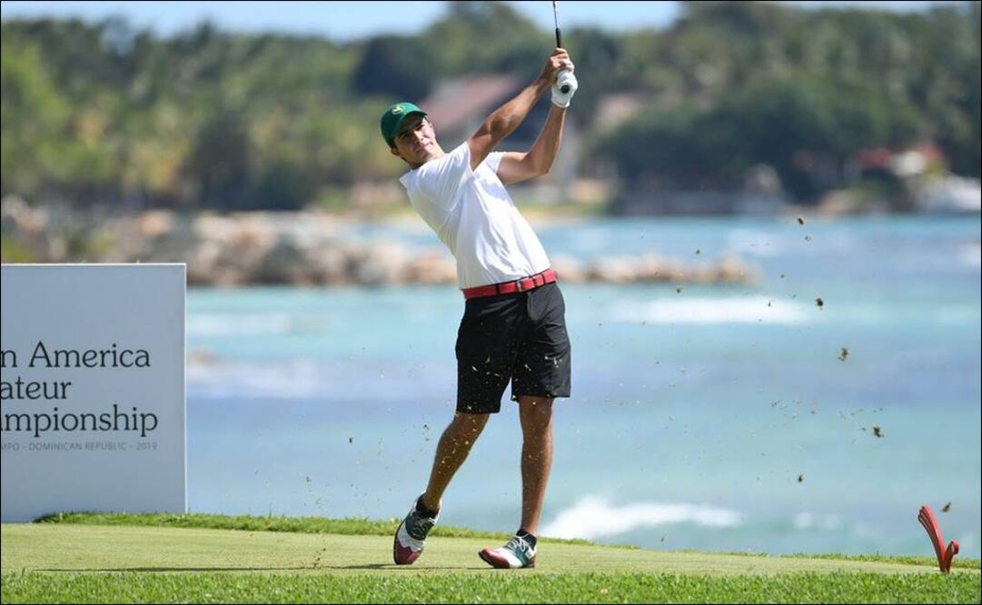 Álvaro Ortiz. Foto:@LAAC_Golf