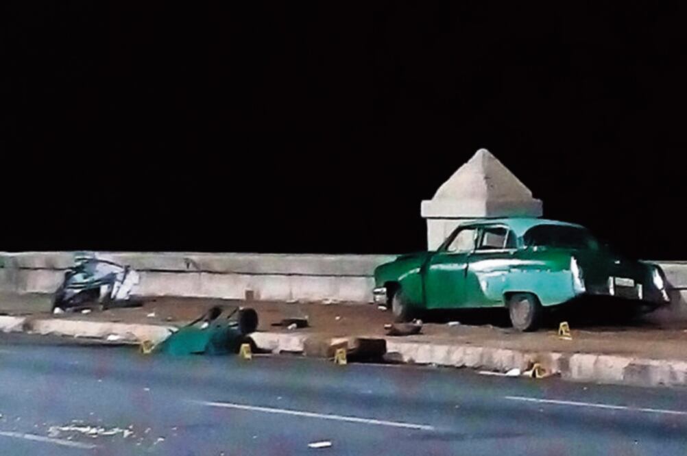 Balance. Entre los lesionados por el atropello en el Malecón de La Habana están tres niños y dos extranjeros / EFE