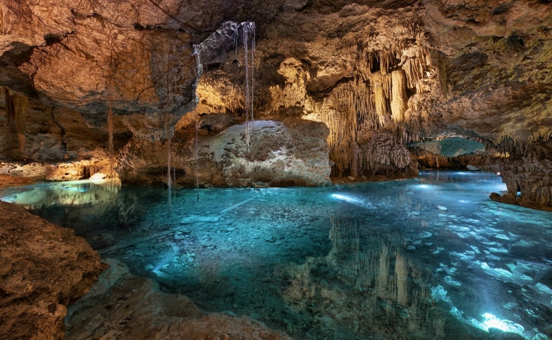 El río subterráneo del parque Xplor, en Quintana Roo. Foto: Cortesía Grupo Xcaret