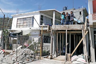 Damnificados en el olvido en Cuajimalpa