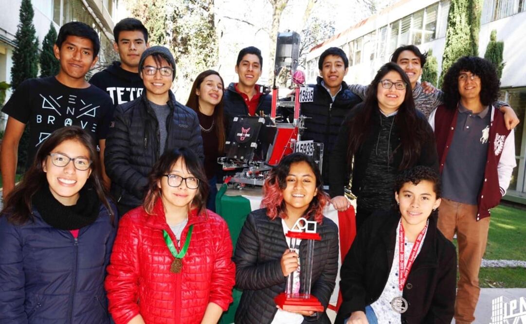 The Mexican students have won several contests - Photo: Taken from the IPN's Twitter account