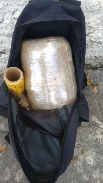 Abandonan mochila con marihuana en Terminal de Autobuses en Mérida 