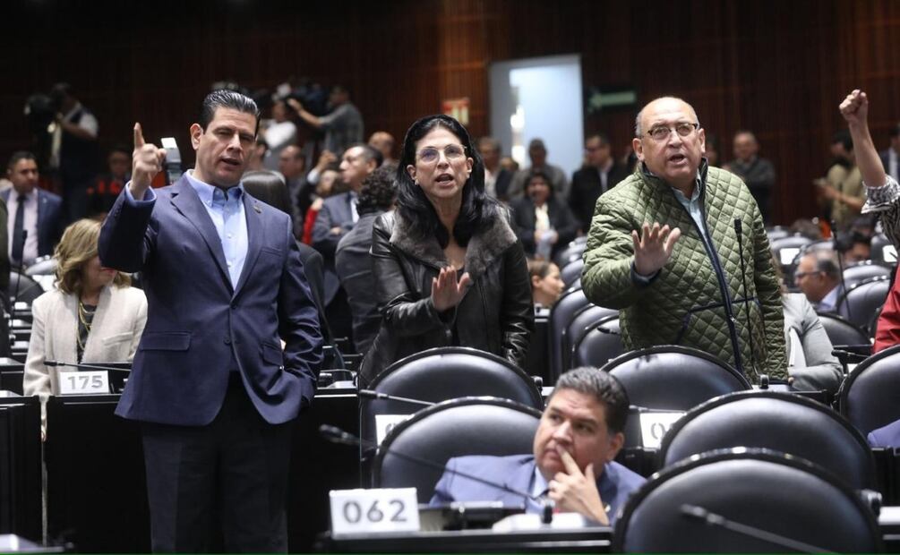 Rubén Moreira en la Cámara de Diputados (20/11/2025). Foto: Especial