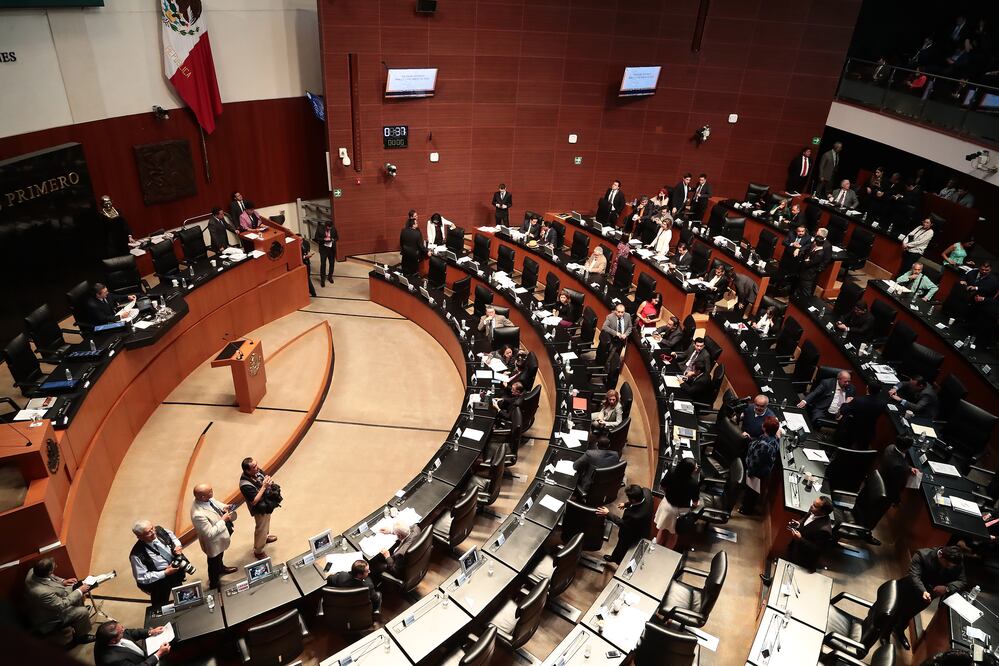 Sesión en el Senado de la República (ARCHIVO. EL UNIVERSAL)