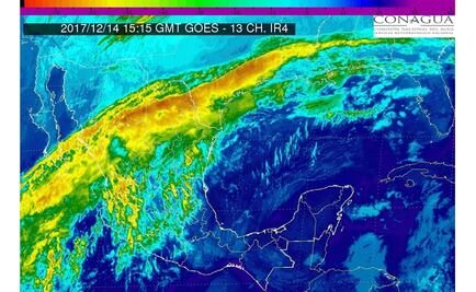 Prevén nevadas y ambiente muy frío en norte y noreste