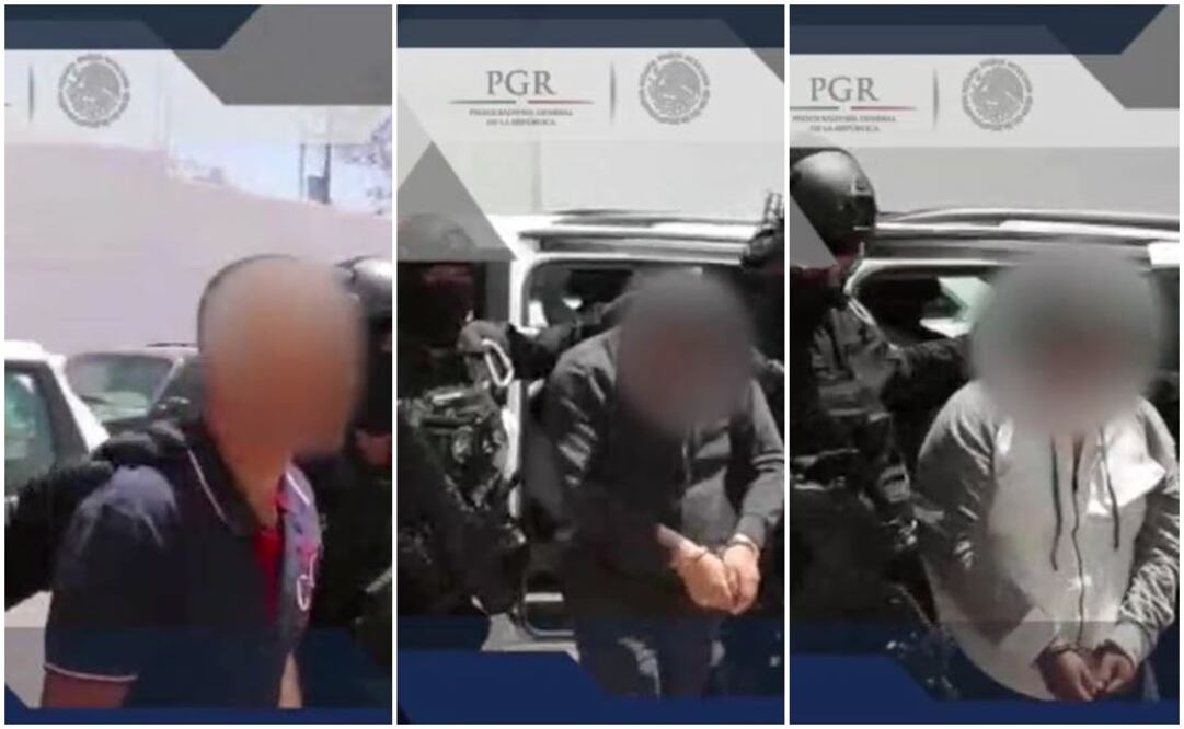 Fotografías sacadas del vídeo de la detención. Especial