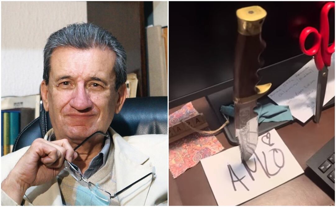 Rafael Loret de Mola denuncia amenaza con las iniciales "AMLO". Foto: Facebook / Rafael Loret de Mola