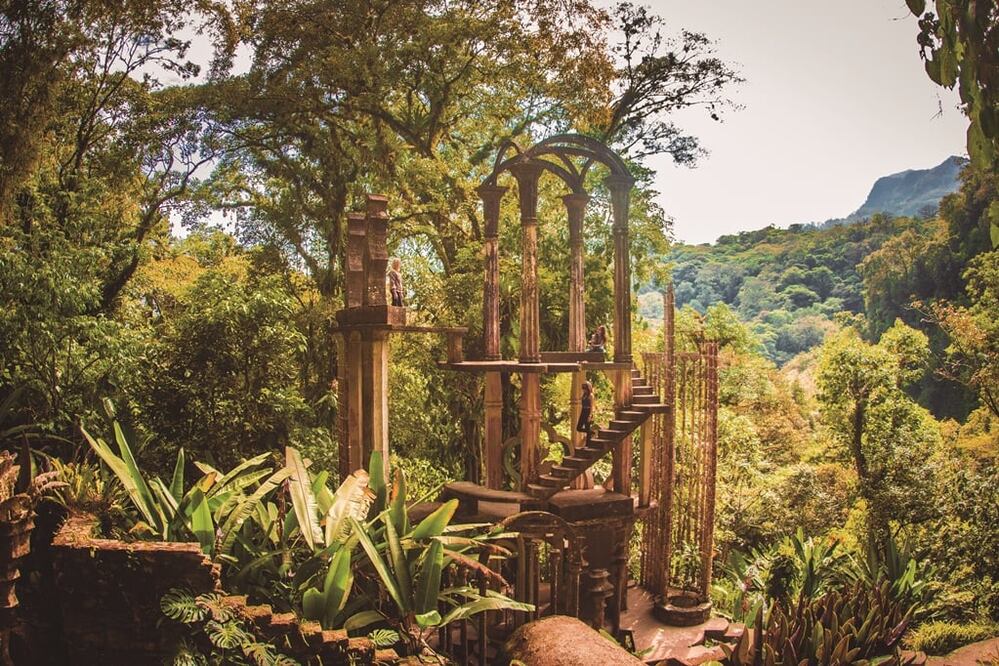 Jardín Escultórico Edward James Las Pozas. (Foto: Cortesía Secretaría de Turismo SLP)